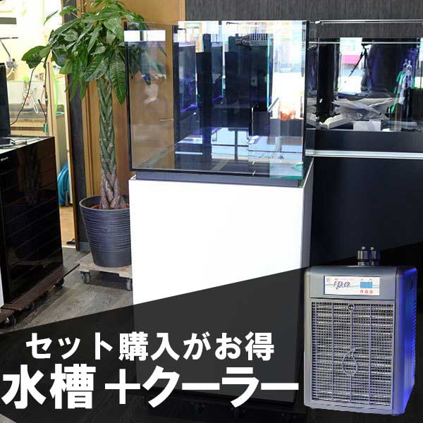 【全国配送対応】オーバーフロー水槽 S60 + クーラーセット 60(横）×55（奥）×50（高）cm!【オーバーフロー水槽】 アクアギフトオリジナル ネプチューンキューブ